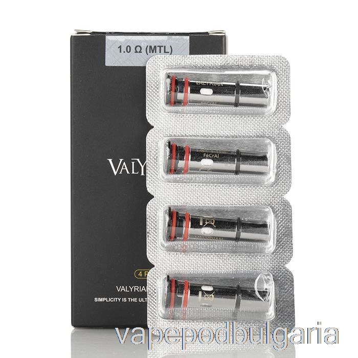 Vape 10000 Дръпки Uwell Valyrian Replacement Pod Coils 1.0ohm Valyrian Pod Coils